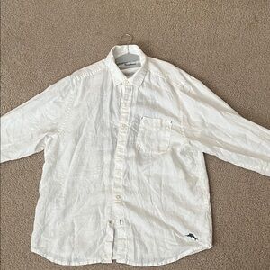 Tommy Bahama Crisp White Button Down Shirt